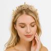Bar Mitzvah Crown Metal Princess Crowns Rhinestone Bride Tiaras Retro Crown  Wedding