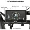 Pro New-DP-2033 Elektrické kolo, Dva motory, Dvě baterie, Dvě hydraulické brzdy, EBike, 20*4.0 Plně odpružené, 48V, 30Ah, 2000W