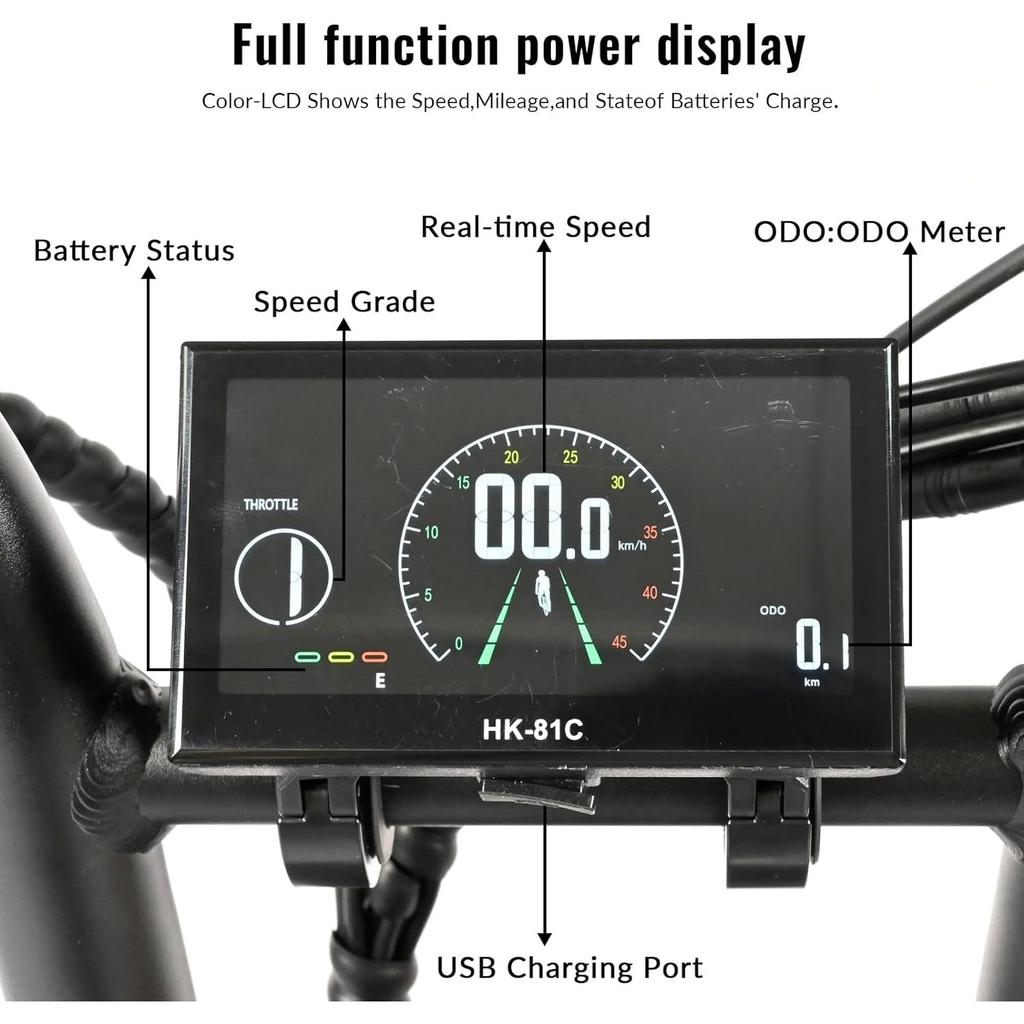 Pro New-DP-2033 Elektrické kolo, Dva motory, Dvě baterie, Dvě hydraulické brzdy, EBike, 20*4.0 Plně odpružené, 48V, 30Ah, 2000W