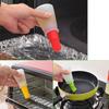 Heat Resistance Silicone Oil Bottle Brush for Grill Baking BBQ Marinate Food fits Pan
