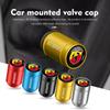 4 Stück Auto Radnaben Ventilschaftkappe Dekoration Motorrad Fahrrad Für Abarth UNO Astra Bravo Panda Linea Freemont Strada Doblo