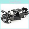 W140 Benz 132 Classical Toy Car Model Diecast Alloy Cars With Sound Light Gift
