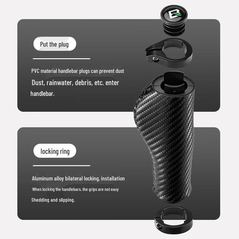 ROCKBROS Mountain Bike Ergonomic Lock-On Grips