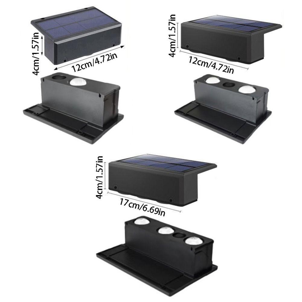 Energy Saving LED Solar Garden Lights Waterproof Wall Washer Light Outdoor Wall Lantern  House