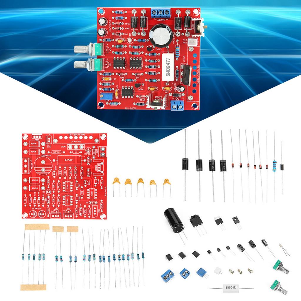 030V 2mA3A Einstellbares DC Stabilisiertes Netzteil für Laborzubehör