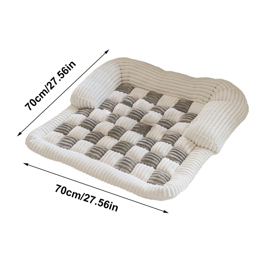 Couch Cover For Dogs Washable 27.56 Inch Square Thick Non-Slip Pad Washable Cat Couch Bed For Furniture Protection Home