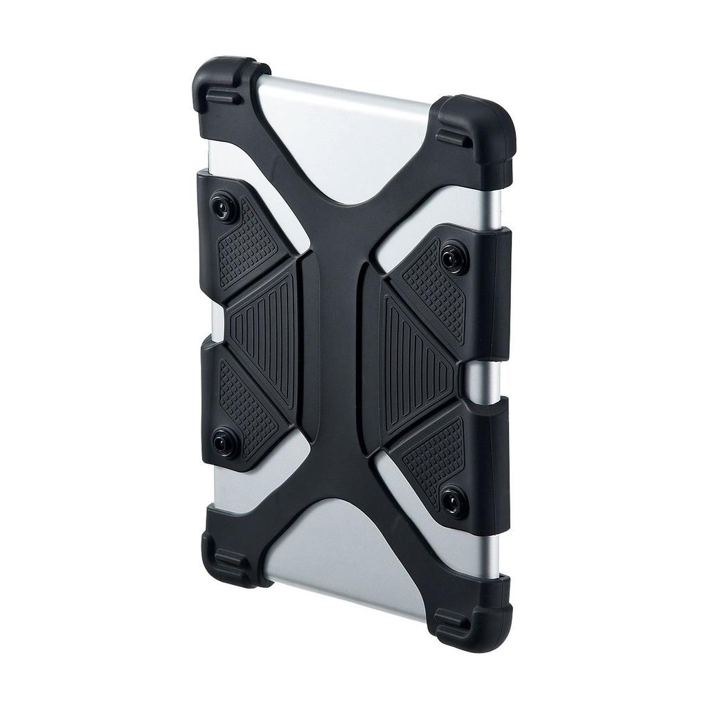 Sanwa Supply Shockproof Silicone Case (7-8 inch) PDA-TABH5BK