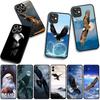 Cover for Samsung Galaxy A25 A37 A57 A12 A14 A31 A41 A50 A51 A70 A71 A72 A21S A04 M15 Note 20 9 8 10 Phone Case Bald Eagle Cute