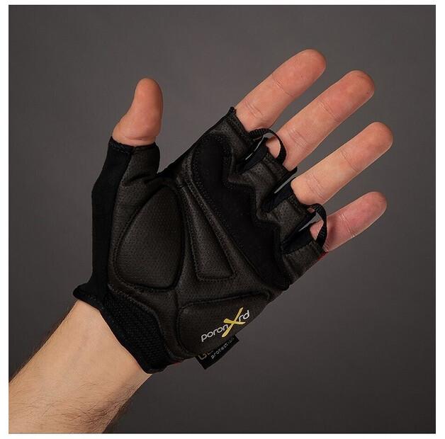 Chiba Gel Comfort Active Bicycle Gloves (Red Black)