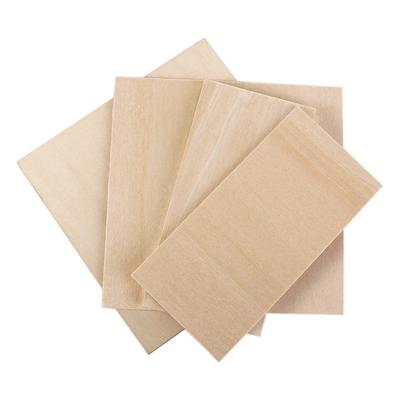 Materials Basswood Plywood Sheet Rectangle Wood Wooden Plywood Board Aviation Model Layer Board