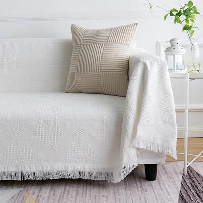 Couverture de canapé en forme de diamant, minimaliste, moderne, tout compris, couleur unie, nappe de Table à thé