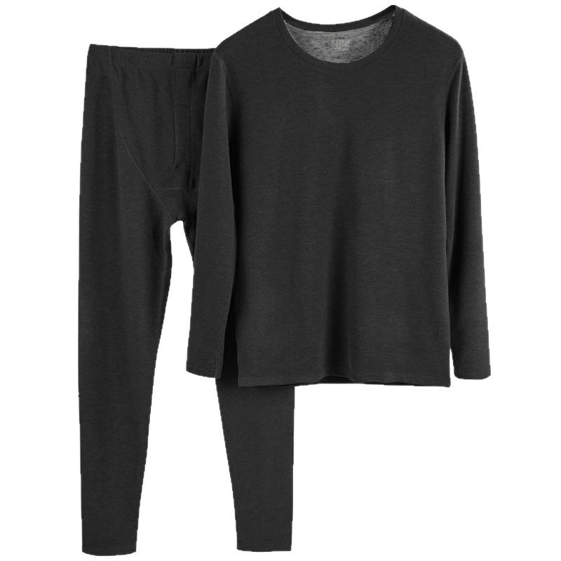 2025 Cashmere Silk Warm Underwear Set: Men's & Women's Autumn/Winter Wool Base Layer