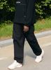AIRIT Wide Fit Parachute Cargo Pants Am9080 Bk
