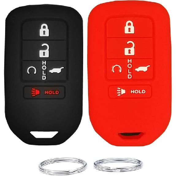 Replacement Keyless Entry Remote Control Key Fob Shell fit for Honda Accord Civic CR-V CRV Pilot Passport ight EX EX-L Touring.Part Number:HYQ12BDM(5