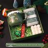 Christmas Gift Set: Insulated Cup, Mug, Candle & Towel