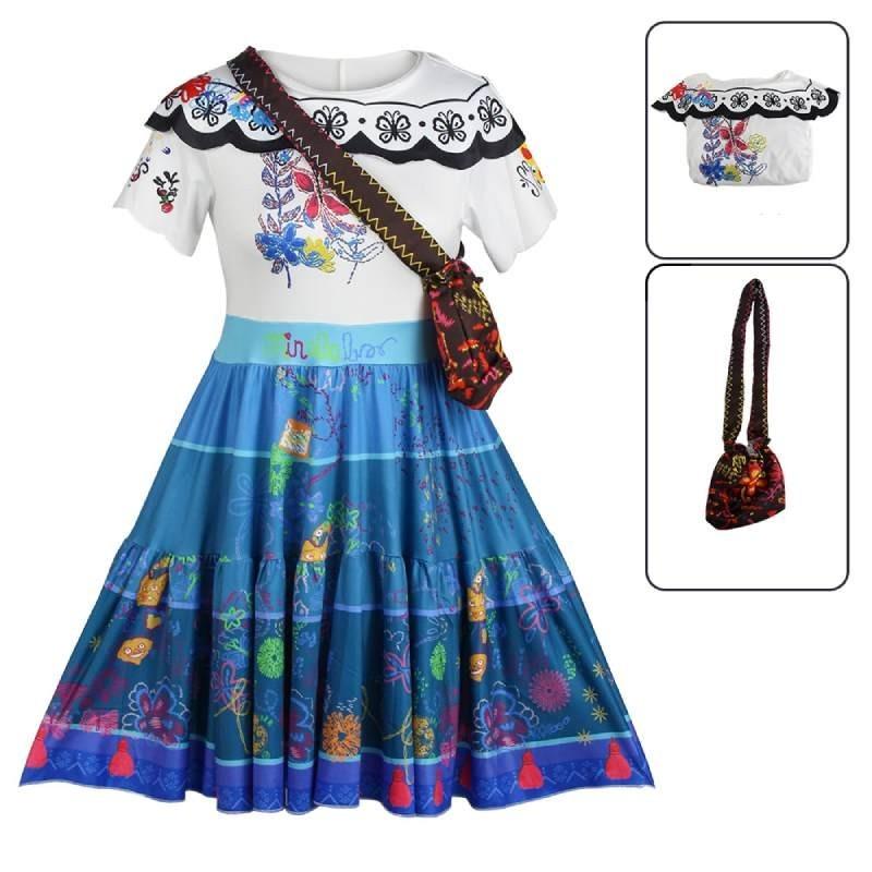 Magic Room Princess Isabella Cosplay Costume Dress Children's Performance Dress