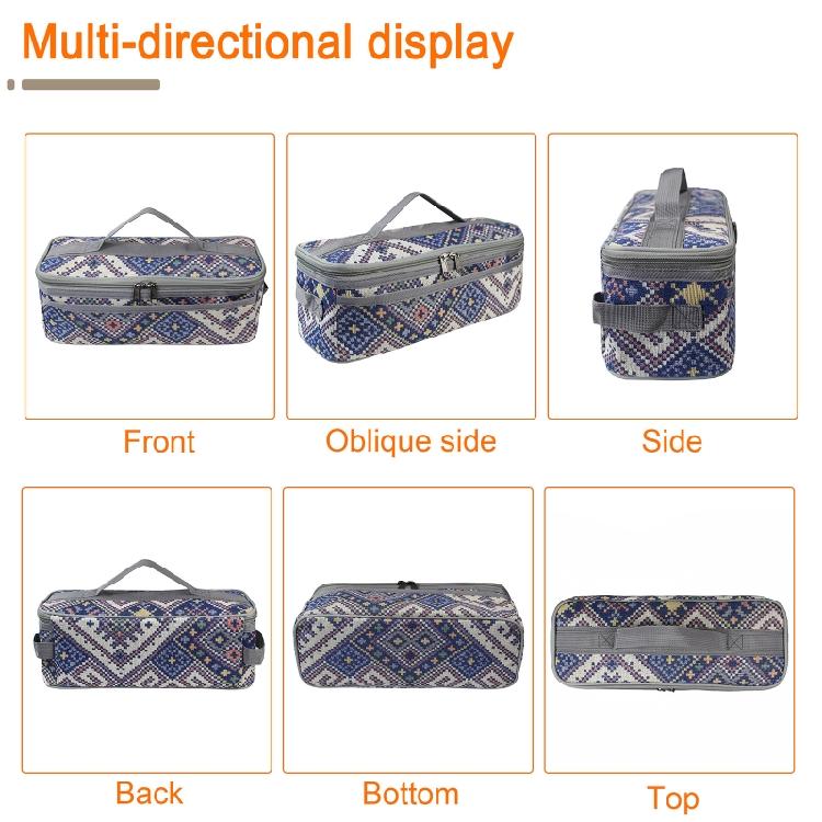 Outdoor Camping Cookware Storage Bag Camping Kitchen Barbecue Tableware Tools