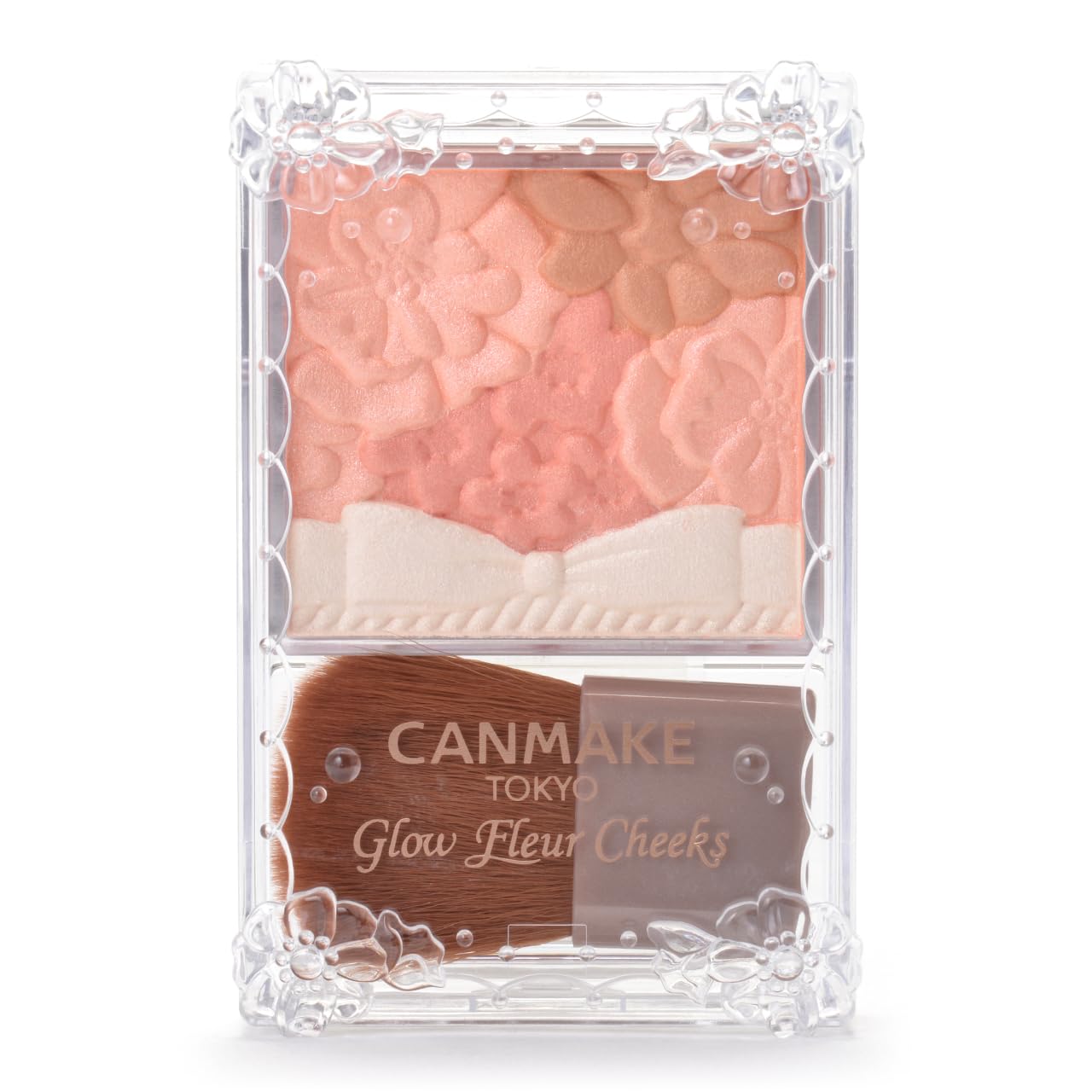 

CANMAKE Powder Glow Fleur Cheeks 03 Fairy Orange Fleur 6.3g