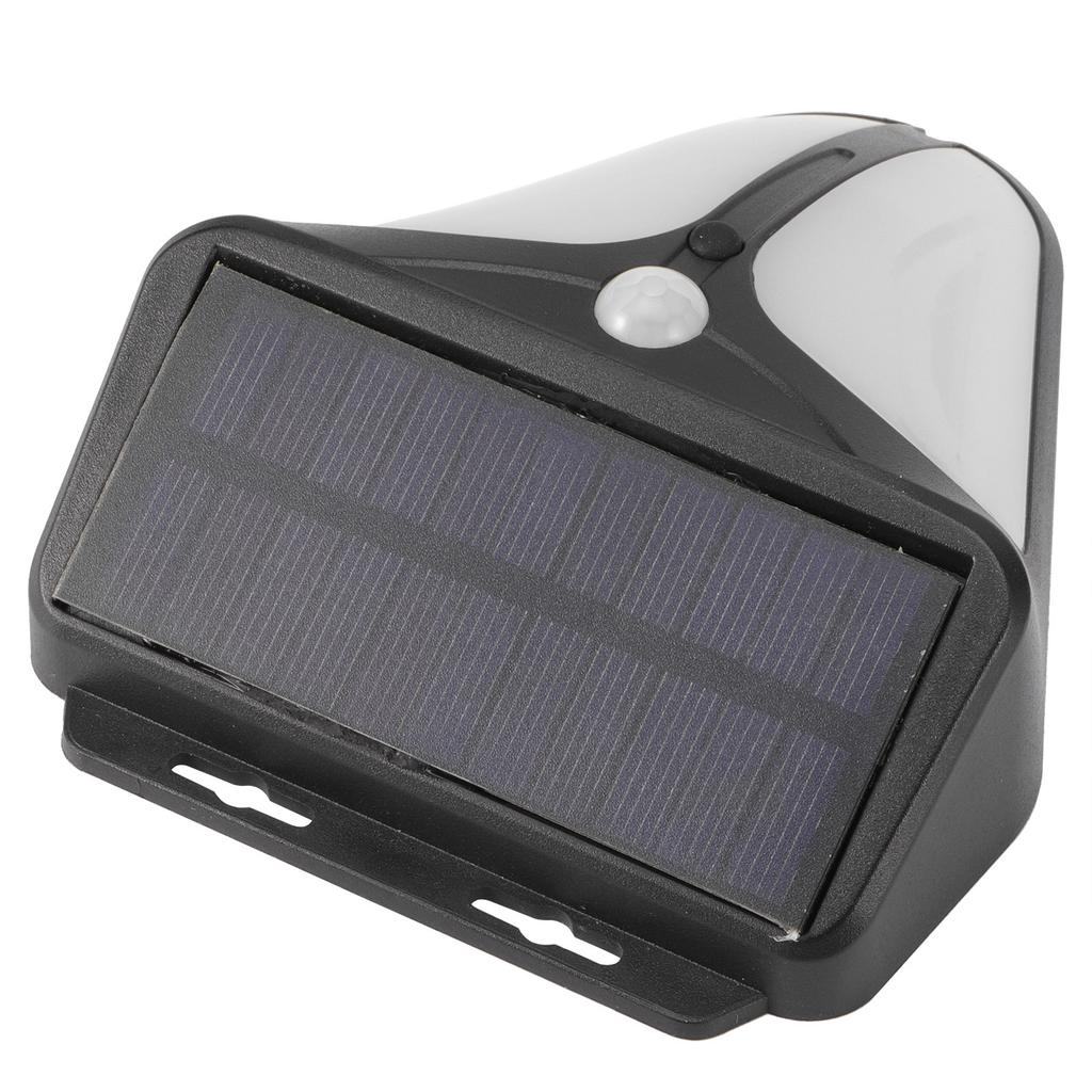 Solar Alarm Lamp Waterproof Human Body Induction Light for Outdoor Yard Farm Warehouse Fence