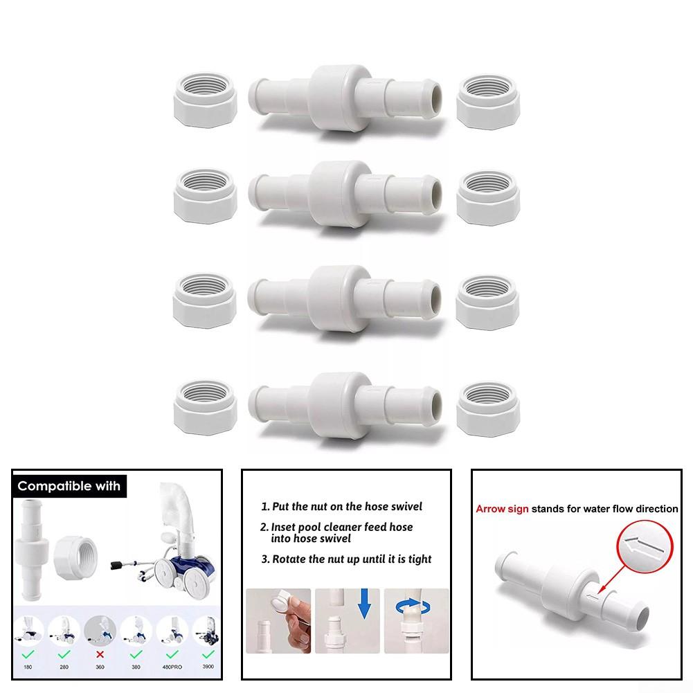 

Удобная установка, комплект вертлюга и гаек для шланга для Polaris 280 380 180