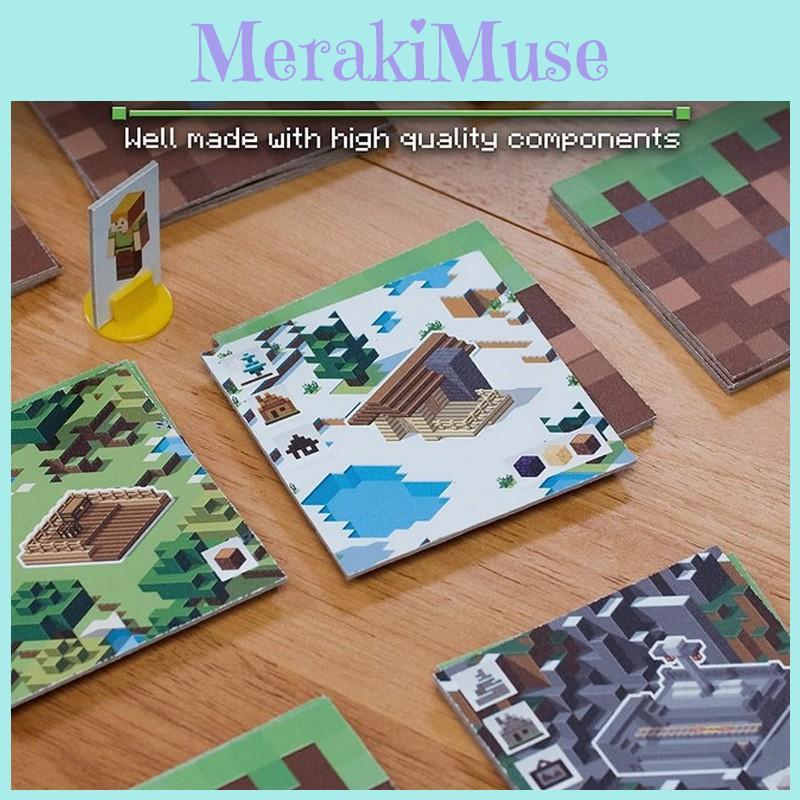 Minecraft Board Game For Kids Made Of Paper With Interactive Features For Family Fun