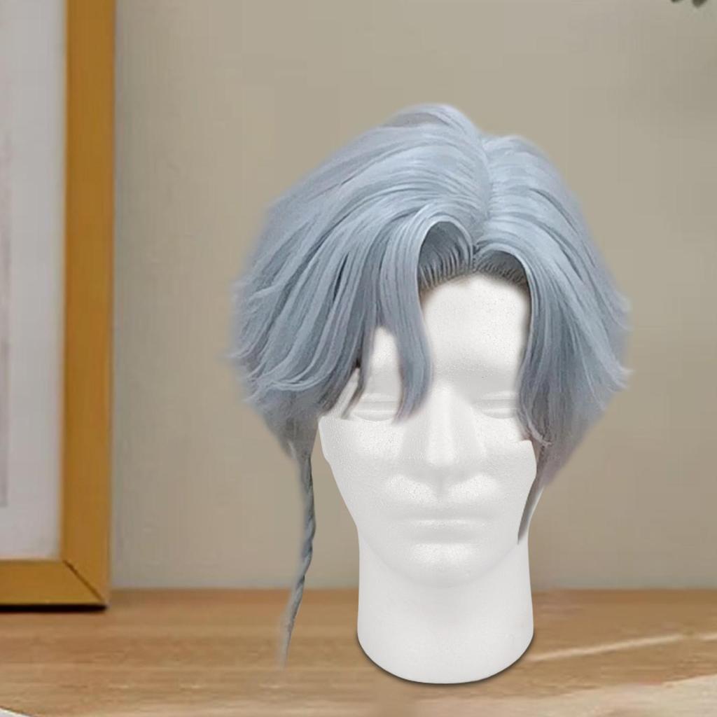 1PC Mannequin Head Men's Hats Show Model Bracket Stand Foam Practical Cap Wig Modeling Display Salon Styling Making