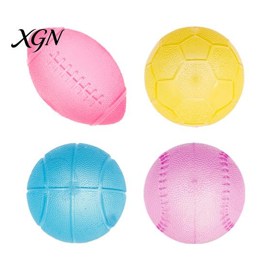 Squeeze Stress Ball 4Pcs Sports Toy Relief Mini Basketball Baseball Reliever Rugby Football Fidget Decompression Lover Gift Tactile