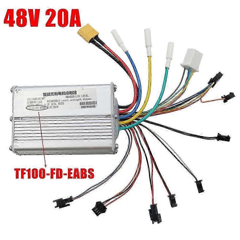 48V 20A Elektroroller Controller Dashboard Kit mit TF-100 Display Roller für Elektroroller P