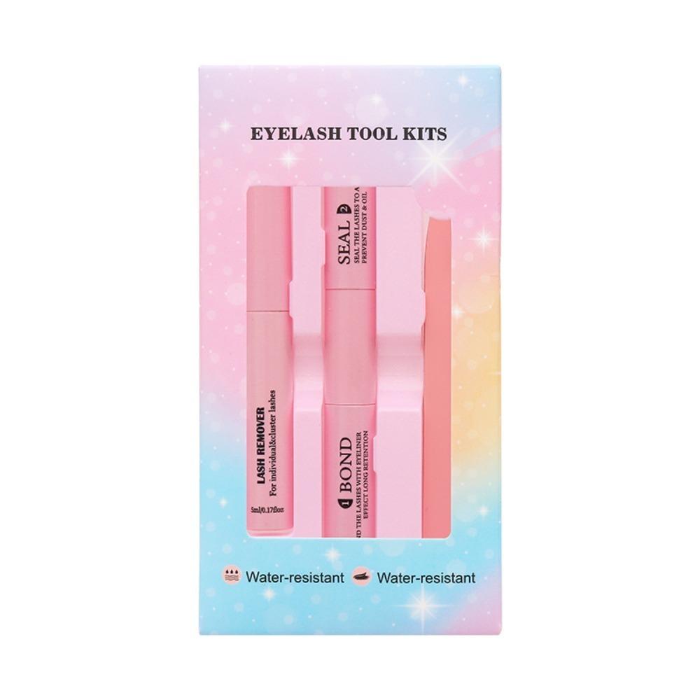 10ml Eyelash Extension Glue Strong Adhesion Eyelash Glue Remover Lash Application Set