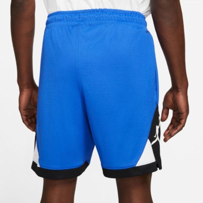 Jordan Dri-FIT Sports Training Color-Block Shorts Men Bottoms Blue CV3087-405