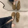 Fashion 2025 New Casual Fashionable versatile Loafers Slip-on Summer Spring Comfortable women shoes Lightweight breathable flat shoes