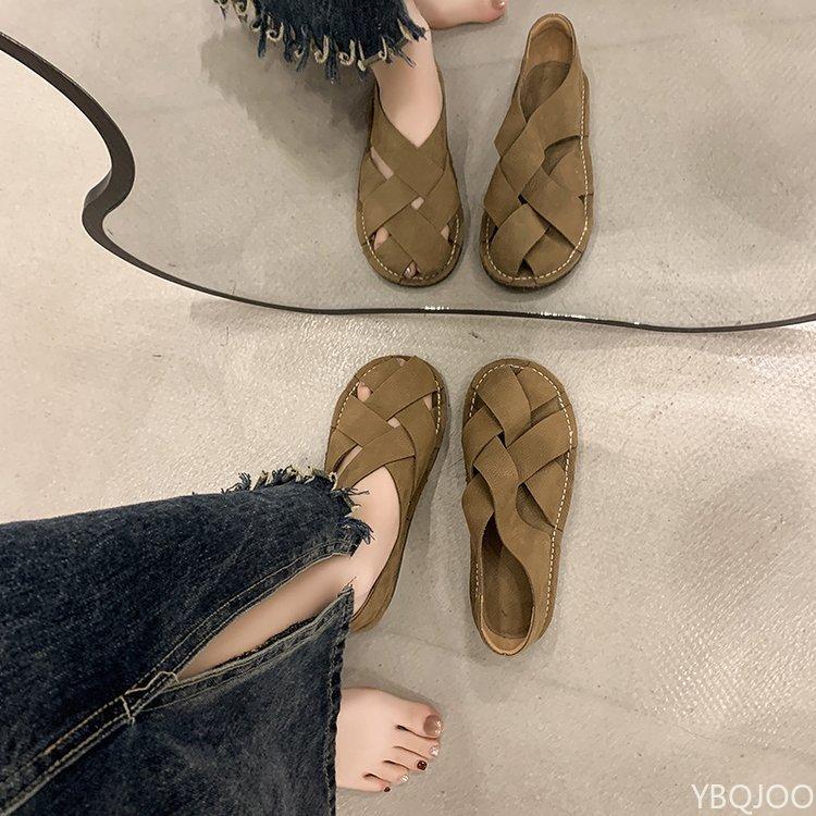 Fashion 2025 New Casual Fashionable versatile Loafers Slip-on Summer Spring Comfortable women shoes Lightweight breathable flat shoes