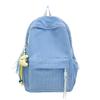 Schultasche Koreanische Version ins Mode Vielseitiger Karierter Rucksack Damen Große Kapazität College-Stil Schüler Schultasche Lässiger Pendlerrucksack