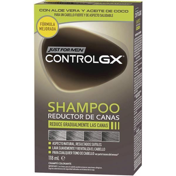 Just For Men Control Gx Shampoo Réducteur De Cheveux Gris 118 Ml Homme