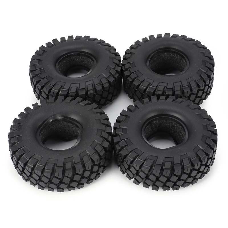 Durable 1.9 Inch Rc Crawler Tires With Aggressive Lugs For 110 Scale Rock Crawlers