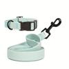 Dog Collar and Leash Set Adjustable Dog Collar PVC Waterproof Dog Leash Collar For Small Medium Large Dogs