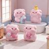 6Pcs/set Cartoon Shower Pig Miniatures Resin Animal Ornaments Moss Terrarium Micro Landscape Fairy Garden Decoration