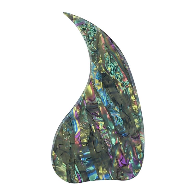 

Folk Acoustic Guitar Anti-Scratch Guard Plate PVC Guitar Pickguard Self-Adhesive Scratch Plate Guitar Accessory 1