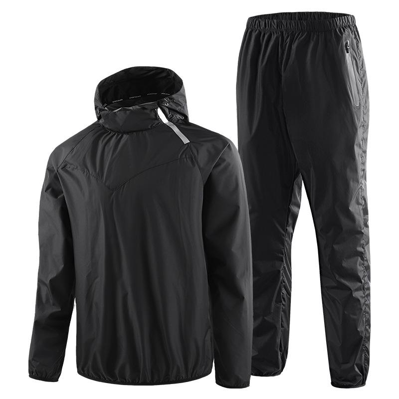 25-Piece Sweat-Inducing Athletic Wear Set: Men's and Women's Training Outfits, Couple's Two-Piece Body-Sculpting Gear
