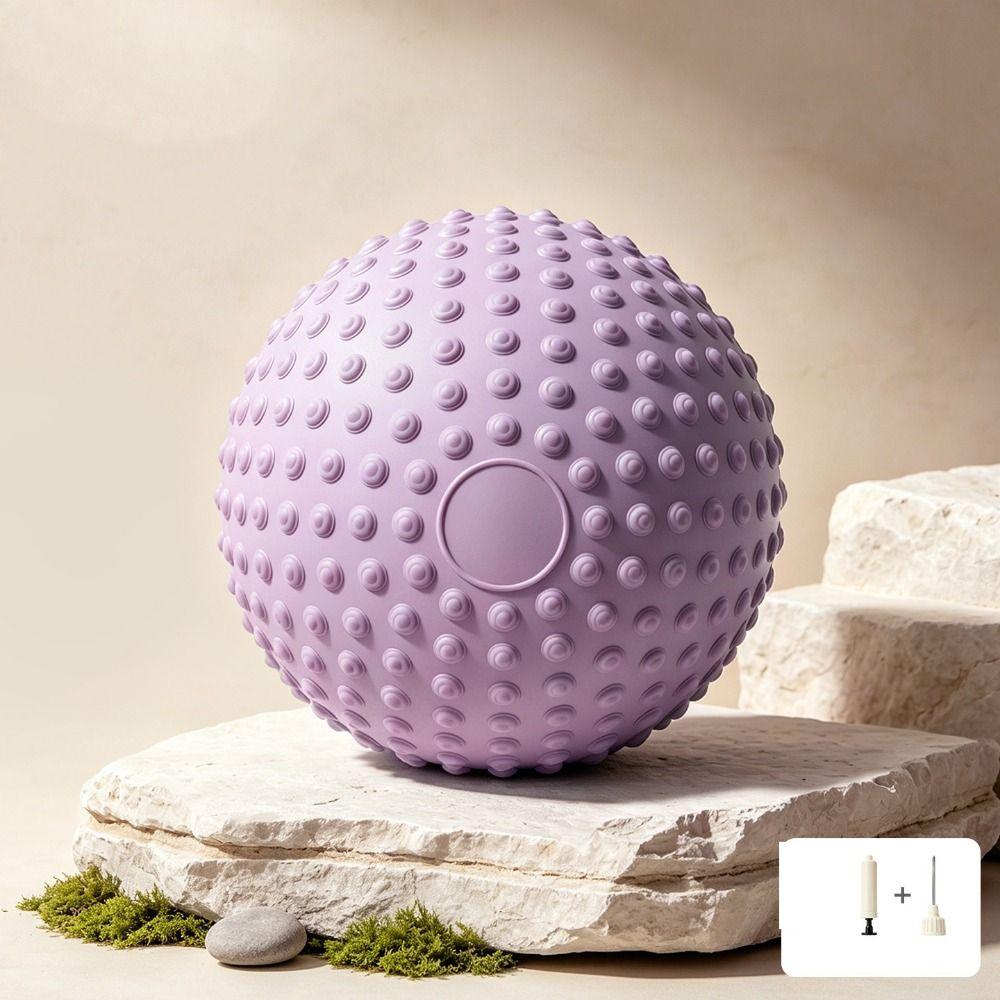 PVC Fitness Yoga Ball Thickening Massage Ball Sports Abdominal Pressure Ball Women