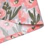 Apron Floral Print Apron 247074 Pink [Kusuguru Japan] A-Line M-L