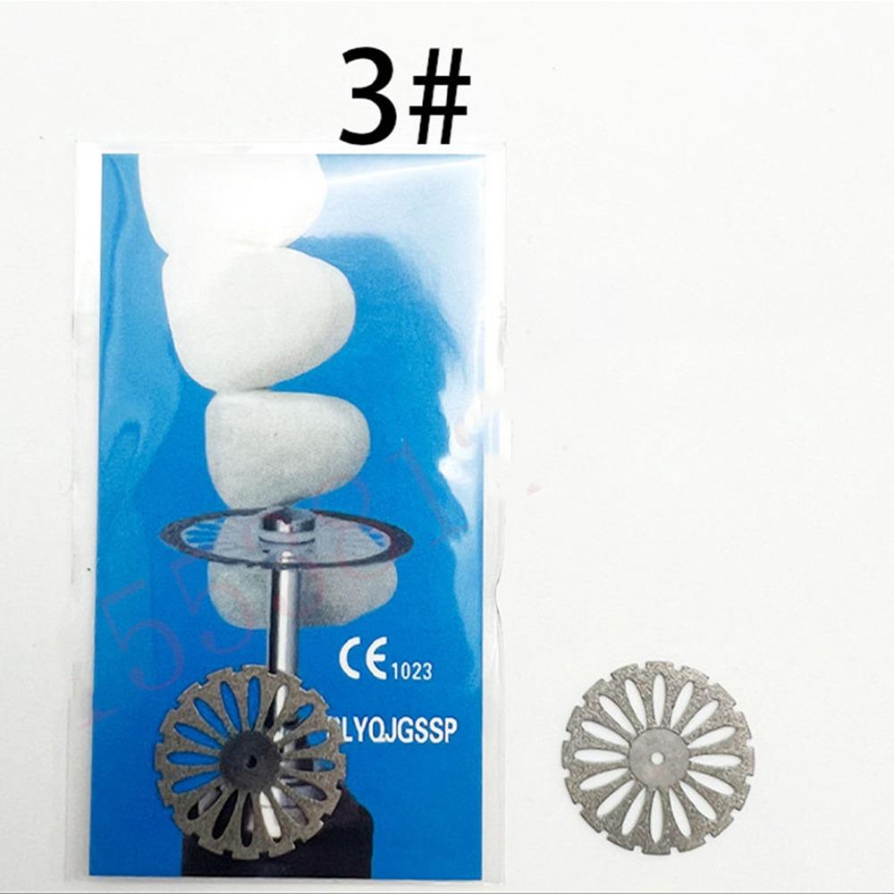 1pc Ultra-thin Dental Diamond Disc Disks Grit Cutting Disc Tool for Polishing and Contouring