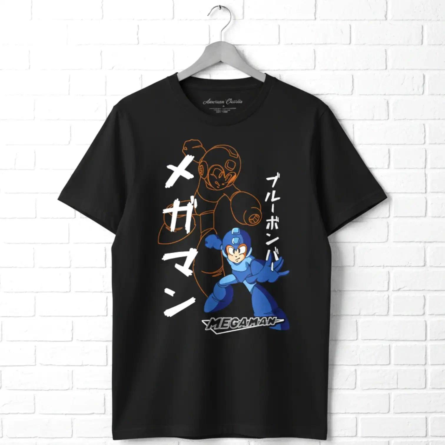 MegaMan Ghost of Rokkuman Men s T Shirt XL