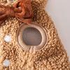 Stylish Creative Pet Cosplay Dress Soft Funny Pet Clothes Keep Warm Thickened Cat Warm Vest Kitten Dress Up Accessories