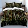 Set da esterno mimetico a tre pezzi, Decorazione per camera da letto per bambini e adulti, Squisito set da letto a tre pezzi, Regalo