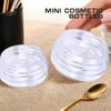 50pcs Clear Cream Jar Mini Cosmetic Bottles Containers Transparent Pot For Nail
