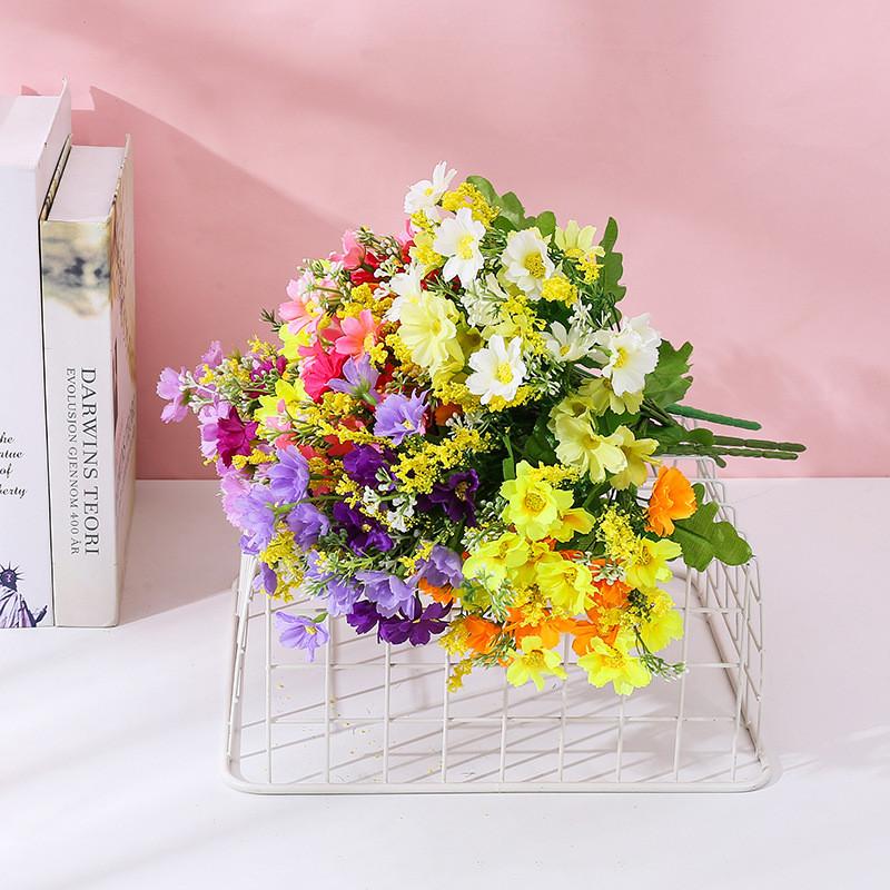 Artificial Daisy Flower Wedding Hotel Restaurant Desktop Decoration Ornament