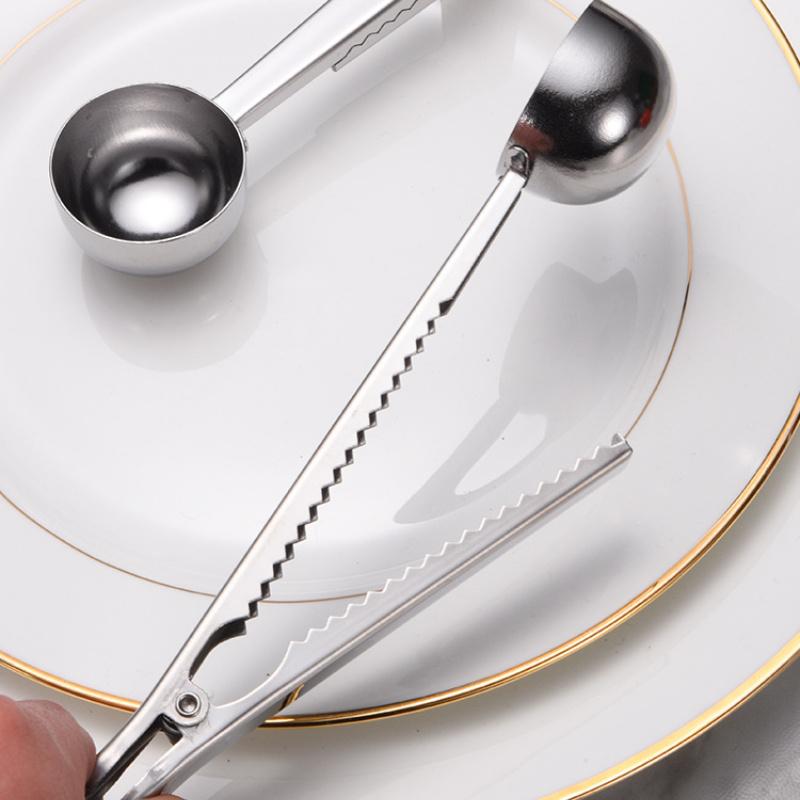 Crema Culture Stainless Steel Coffee Spoon With Clip