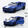 1/44 Scale DODGE Charger SRT Hellcat Alloy Sports Car Model Diecast Metal Muscle Racing Car Vehicle Model Simulation Children Toy Gift