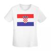 Croatia Football Flag TShirt Women Short Sleeve T Shirts Crew Neck Streetwear Cotton Summer Tees Streetwear